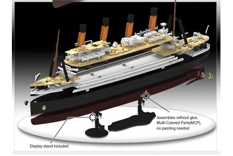 academy titanic model kit