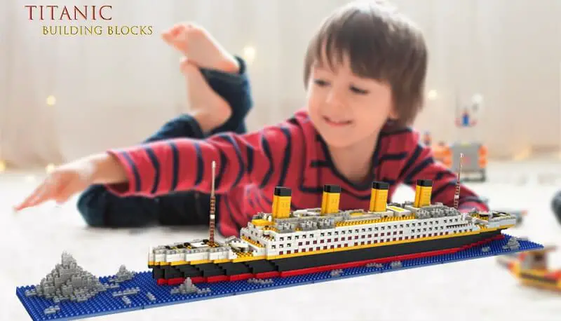 dOvOb Micro Mini Blocks Titanic Model Building Set