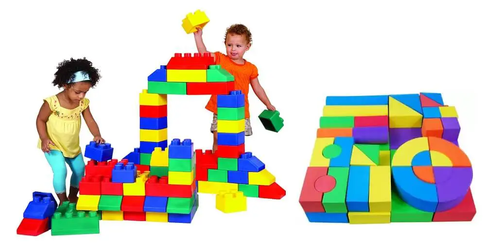 Foam building blocks