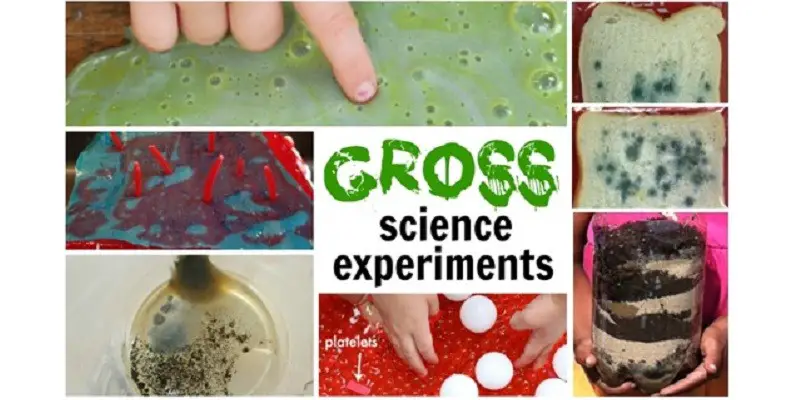 gross science experiments for kids