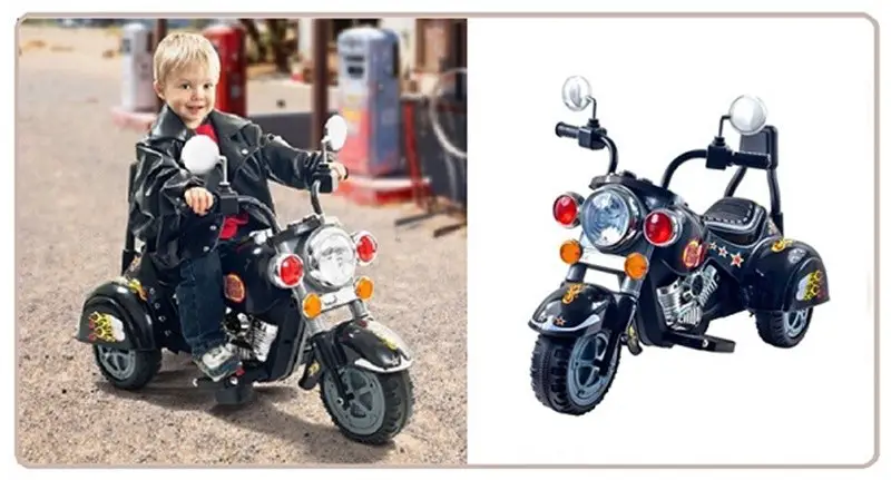 Lil rider Harley style kids ride-on motorcycle