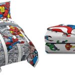 marvel avengers 5-piece twin bed set