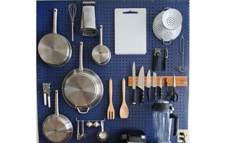 pegboard for hanging tools