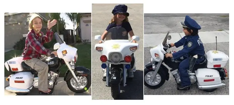 police bike for kids
