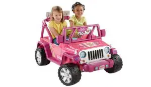 Power Wheels Barbie Deluxe Jeep Wrangler