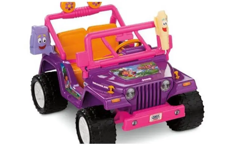 Power Wheels Nickelodeon Dora the Explorer, Jeep Wrangler
