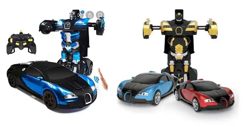 RC car turns into robot