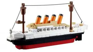 SuSenGo Building Blocks Titanic ShipBoat 3D Model