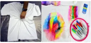 How to tie-dye a t-shirt