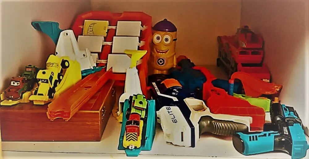 Toys in a small space
